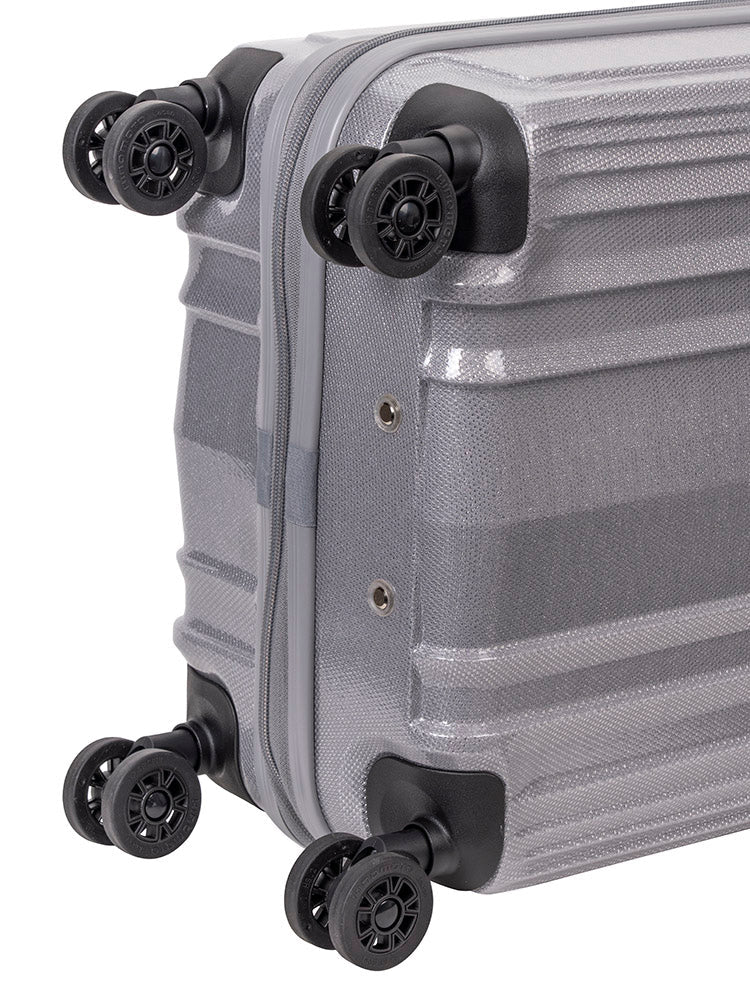 Cellini Compolite 55cm Carry - On Spinner | Silver - KaryKase