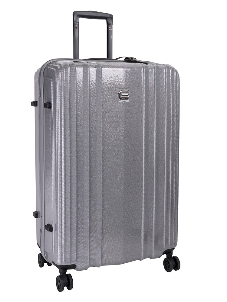 Cellini Compolite Large 4 Wheel Trolley Case | Silver - KaryKase