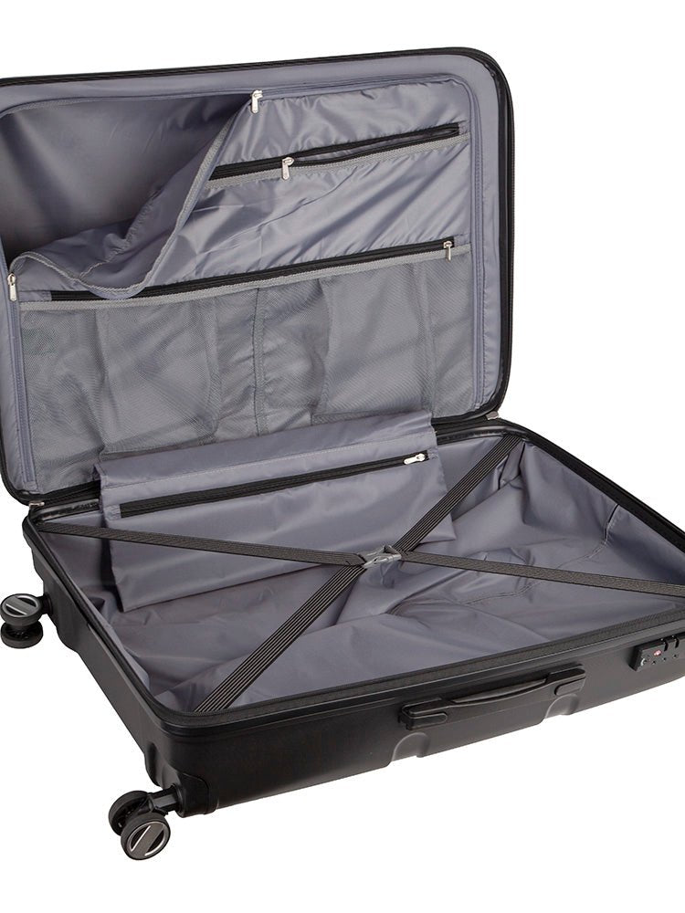 Cellini Cruze 3 Piece Luggage Set | Black - KaryKase