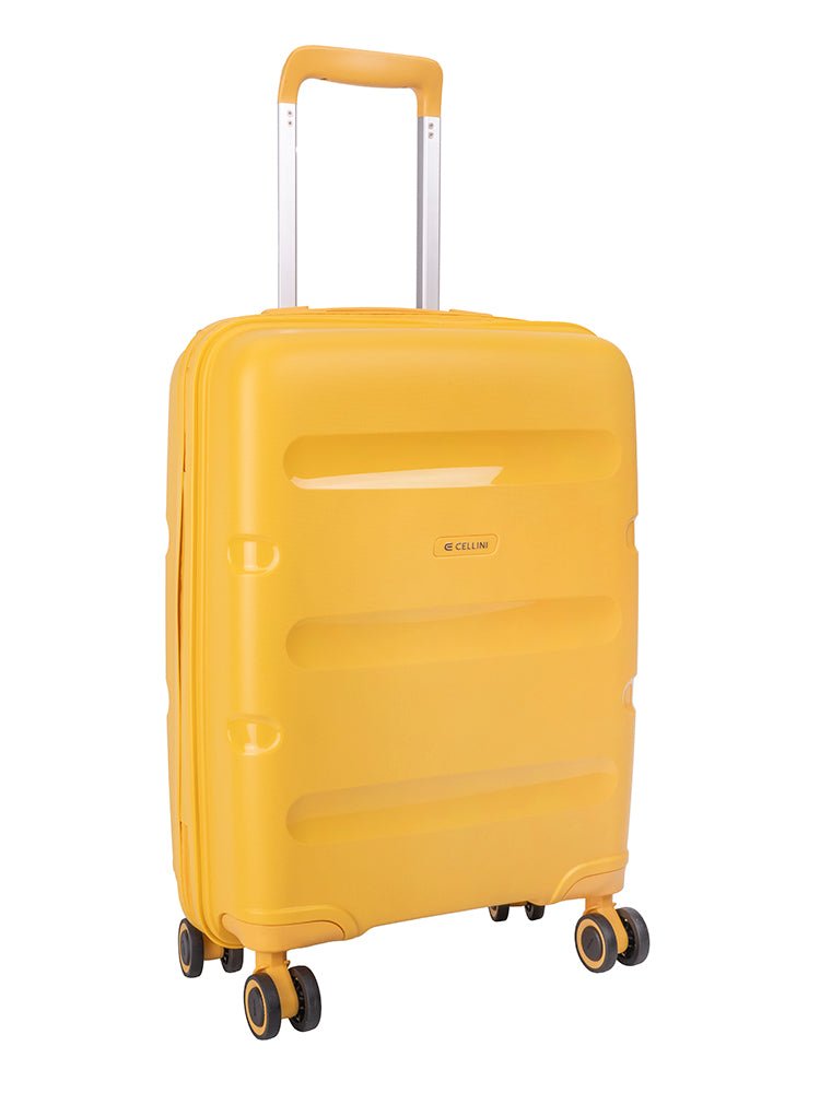 Cellini Cruze 55cm Carry - on Spinner | Mimosa Yellow - KaryKase