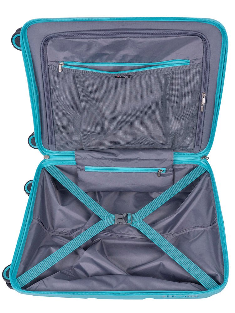 Cellini Cruze 55cm Carry - on Spinner | Turquoise - KaryKase