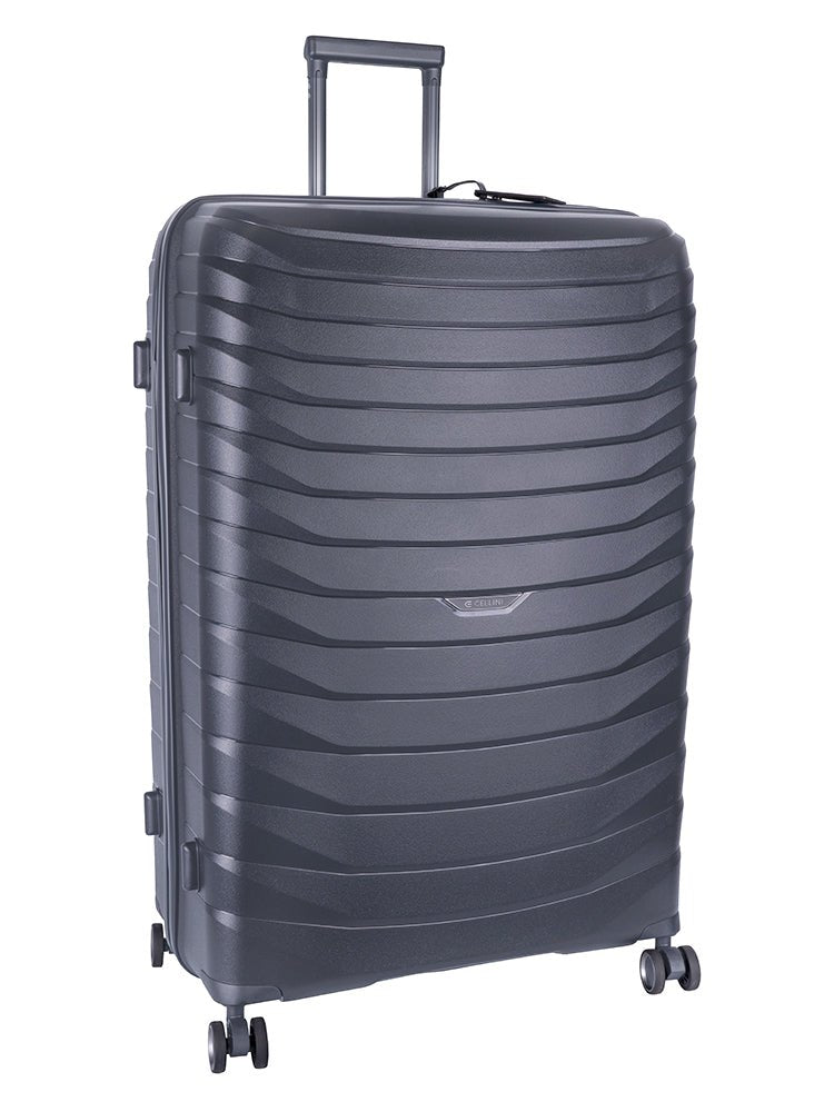 Cellini Grande Xtra Large 4 Wheel Trolley Case | Dark_Grey - KaryKase