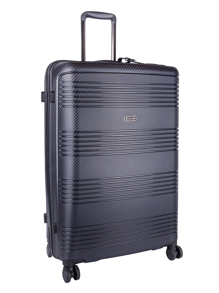 Cellini La Strella 76cm Large Trolley | Black - KaryKase