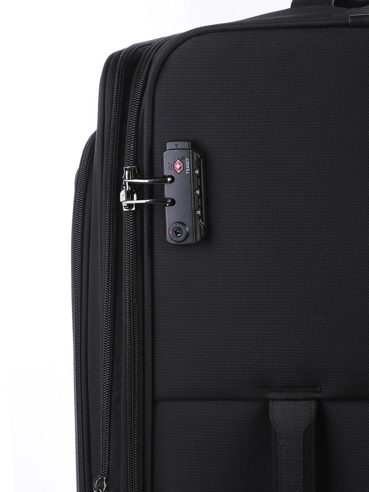 Cellini Optima 780mm 4 Wheel Trolley Case | Black - KaryKase