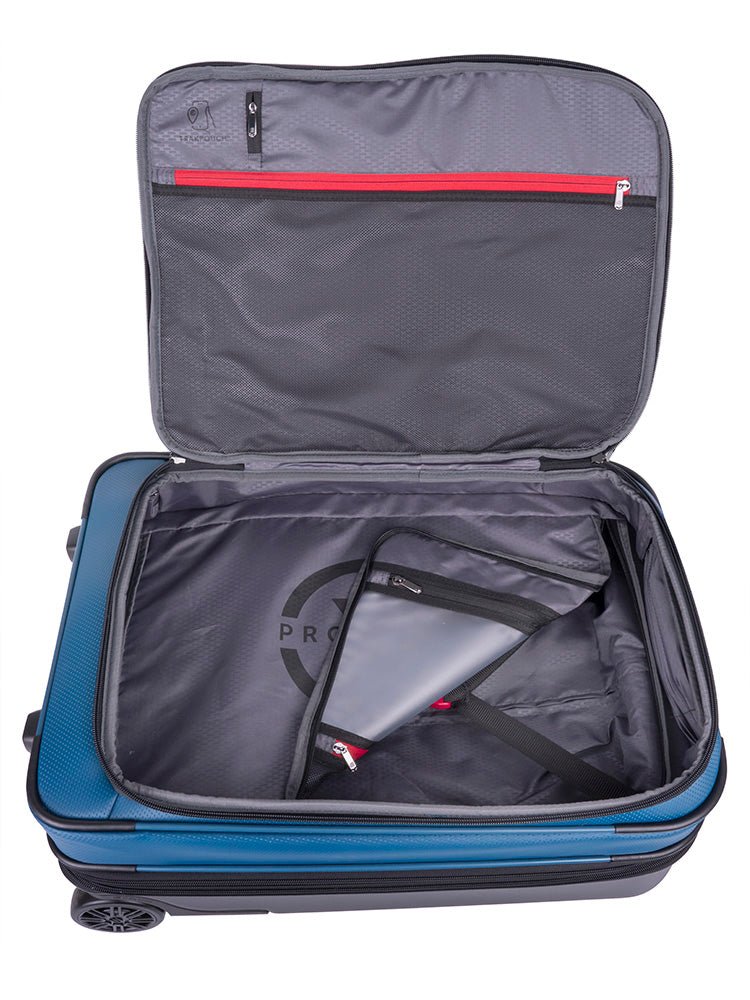 Cellini Pro X 2 Wheel Carry - On Pullman with Oversized Fastline Wheels | Blue - KaryKase