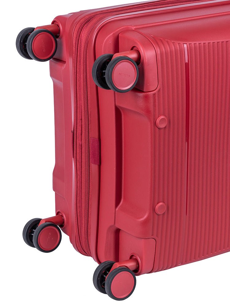 Cellini Qwest Cabin 4 Wheel Trolley Case | Red - KaryKase