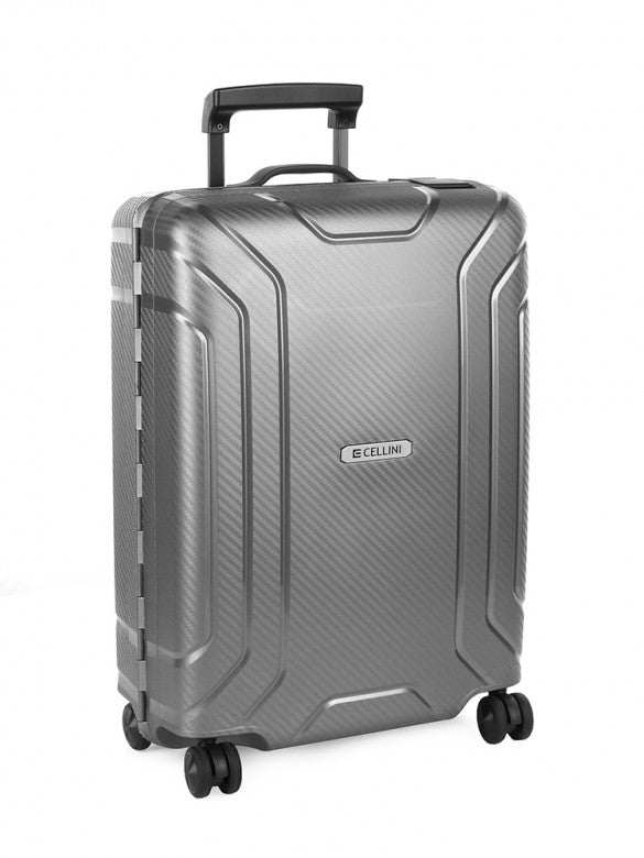 Cellini Safetech 54cm Carry - on Trolley | Grey - KaryKase