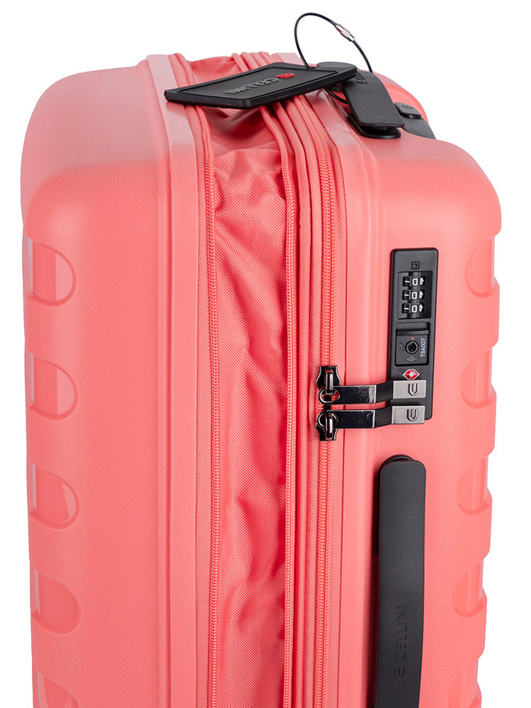 Cellini Sonic Cabin Trolley Spinner | Coral - KaryKase