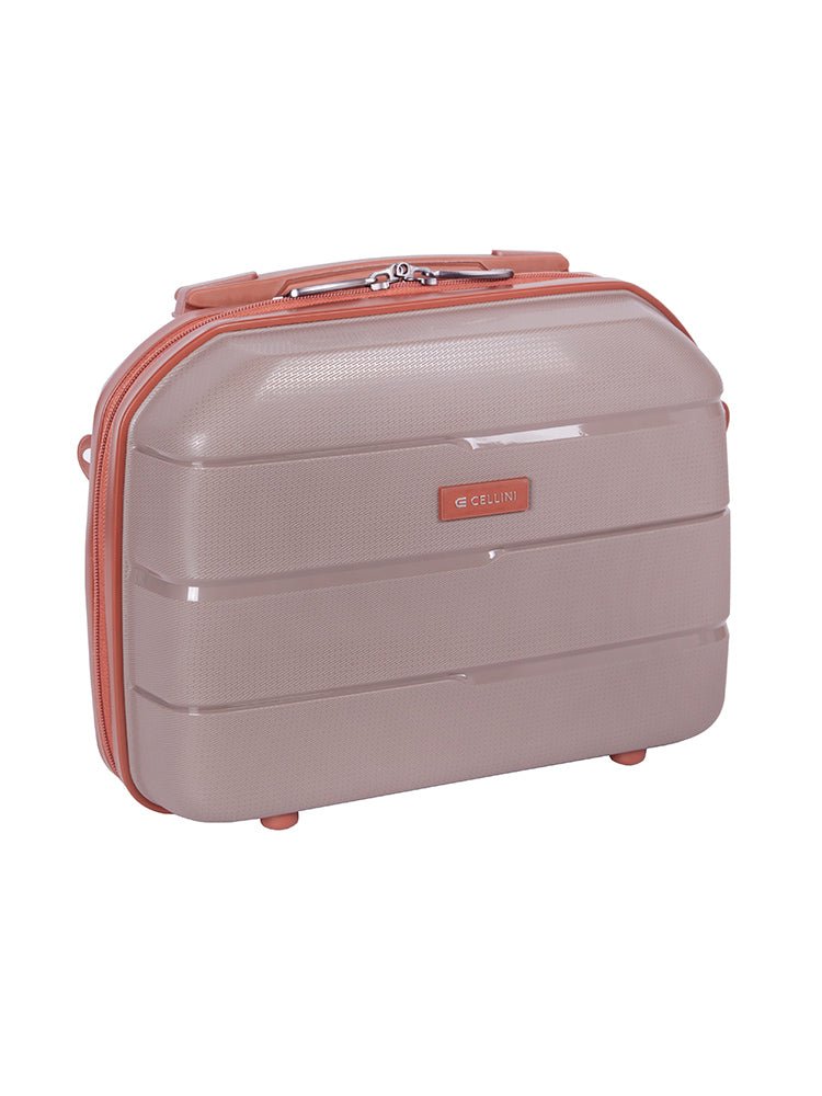 Cellini Spinn Beauty Case | Mink/Tan - KaryKase