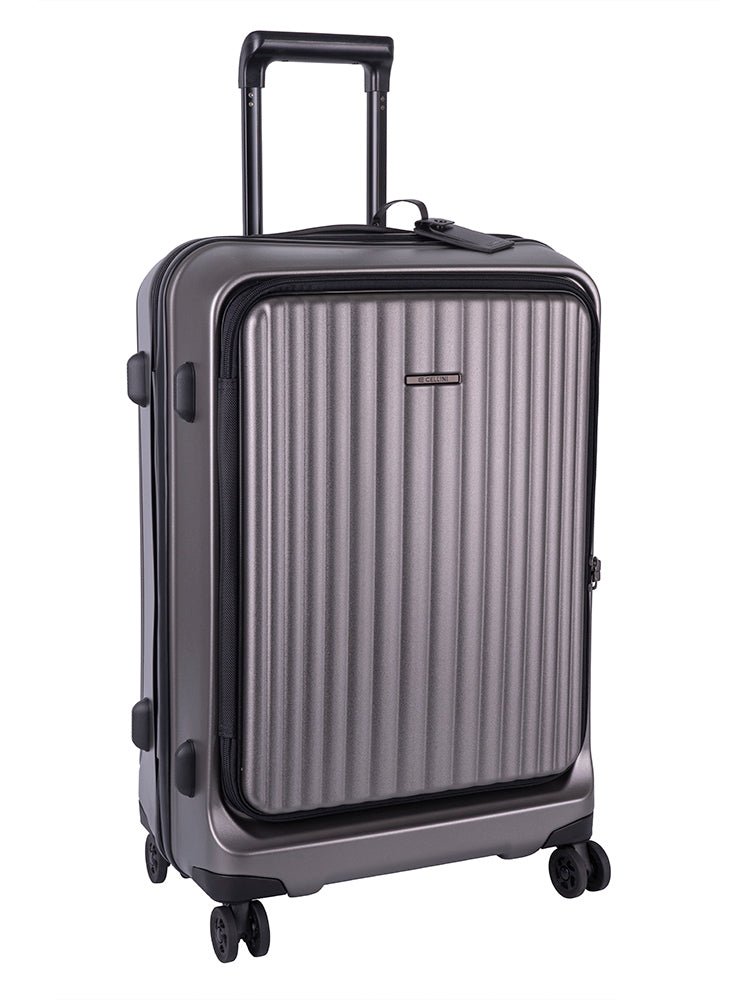 Cellini Tri Pak Medium 4 Wheel Trolley Case Includes 1 Lrg & 1 Med Packing Cube| Champagne - KaryKase