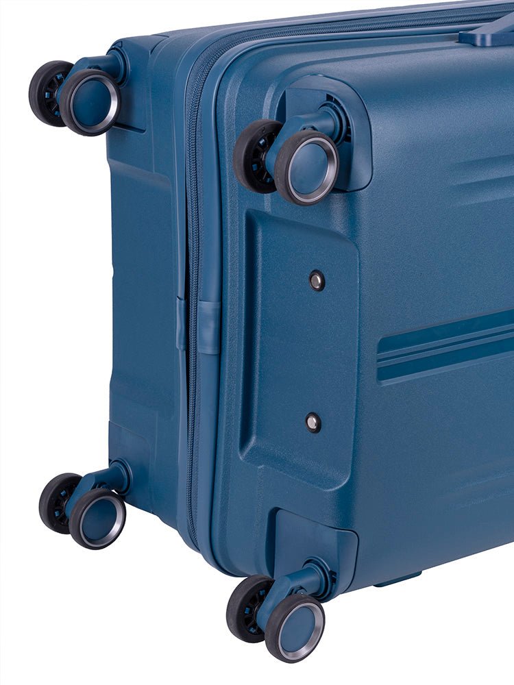 Cellini Xpedition Medium 4 Wheel Trolley Trunk | Navy - KaryKase