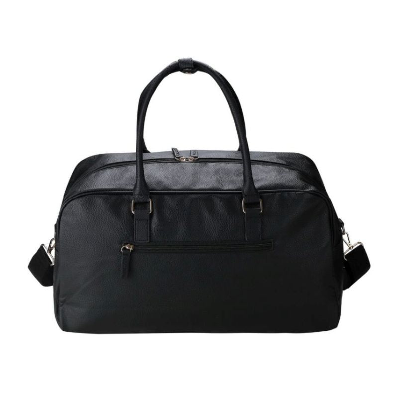 Escape Large Imitation Leather Tog Bag | Black - KaryKase