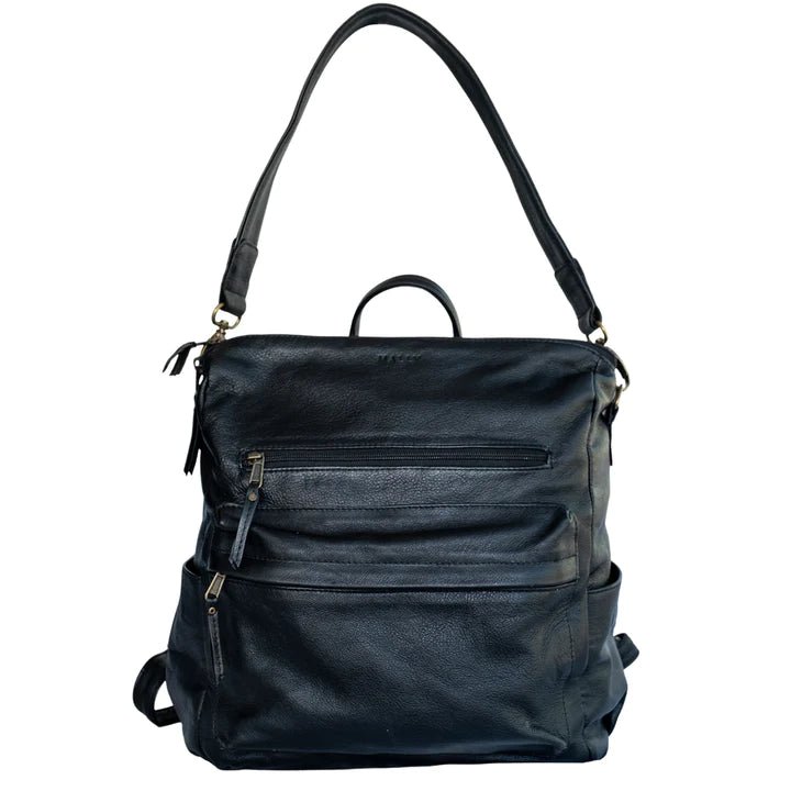 Mally Ladies Backpack | Black - KaryKase