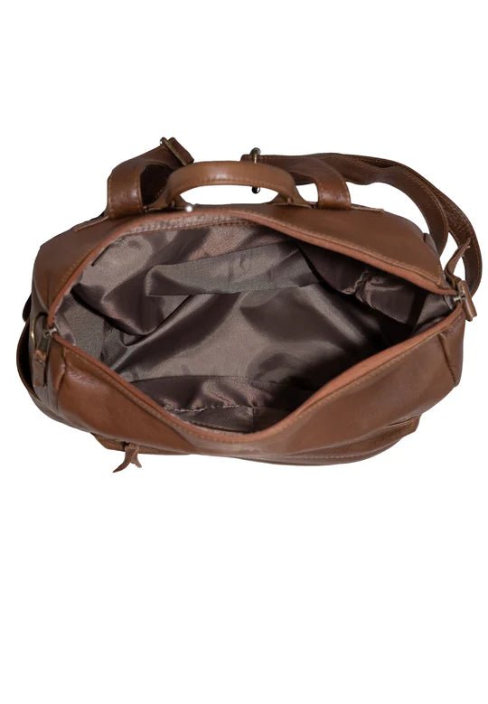 Mally Ladies Backpack | Brown - KaryKase