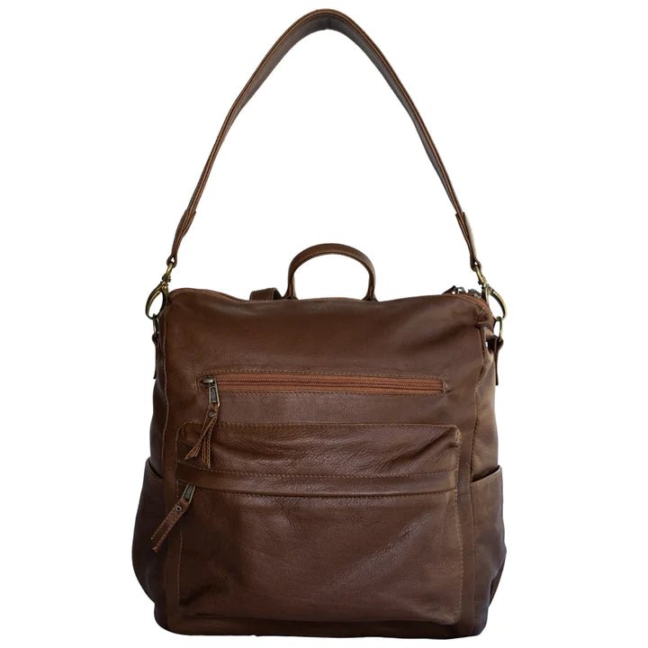 Mally Ladies Backpack | Brown - KaryKase