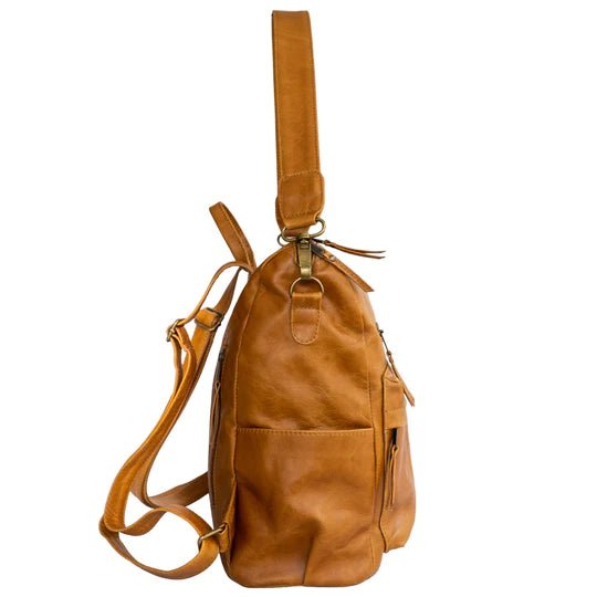 Mally Ladies Backpack | Toffee - KaryKase