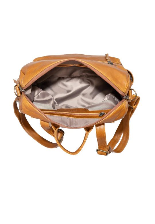 Mally Ladies Backpack | Toffee - KaryKase