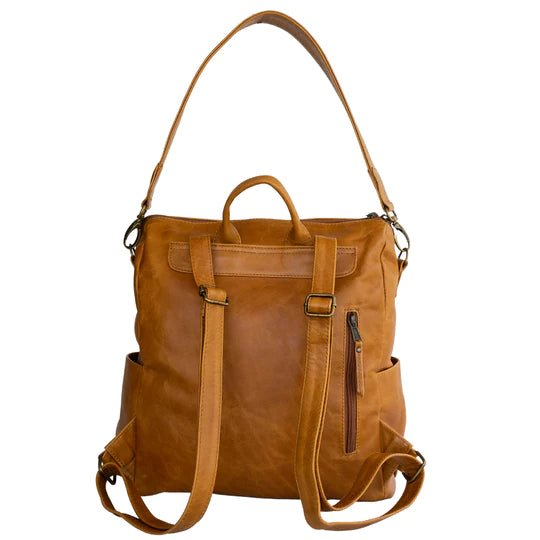 Mally Ladies Backpack | Toffee - KaryKase