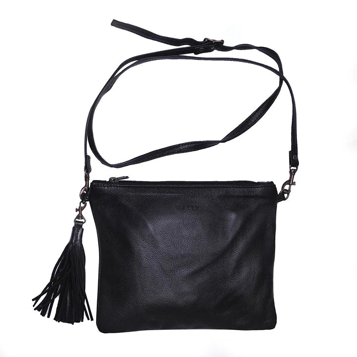 Mally Poppy Sling Bag | Black - KaryKase