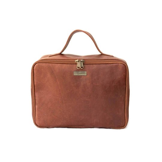 Mally Toiletry Bag | Brown - KaryKase