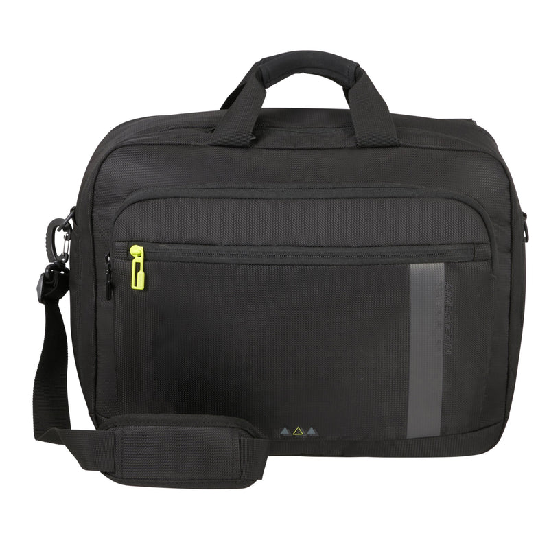 American Tourister Work-E 3 Way Boarding Bag | Black - KaryKase