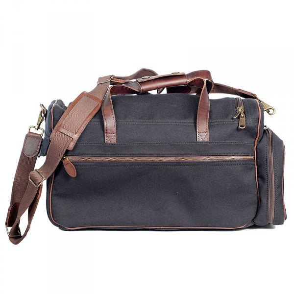 Melvill & Moon Canvas Kilimanjaro Camera Bag | Black - KaryKase