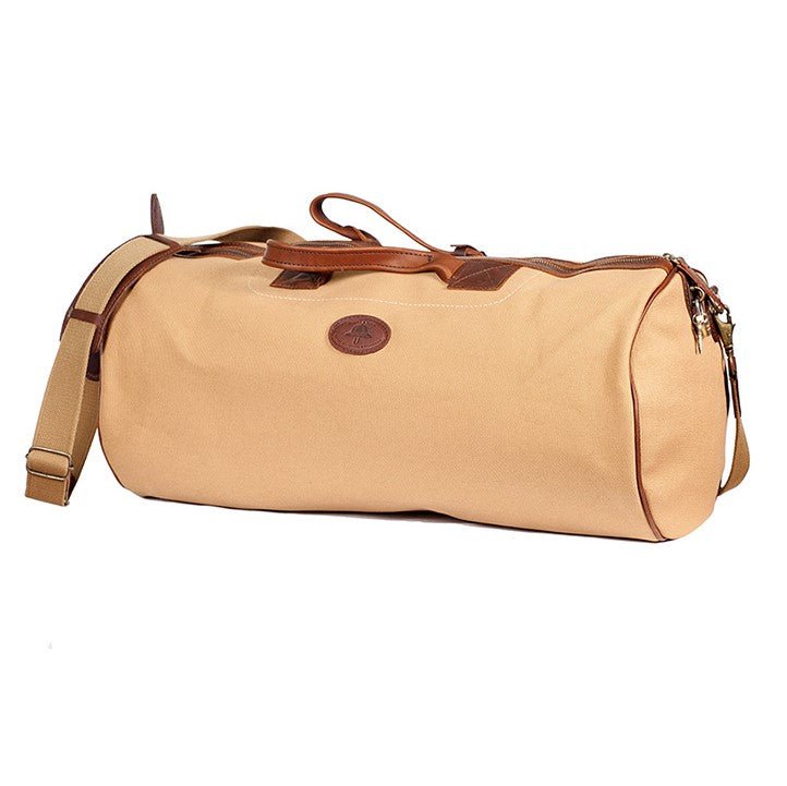 Melvill & Moon Canvas Short Safari Duffel Bag | Khaki - KaryKase