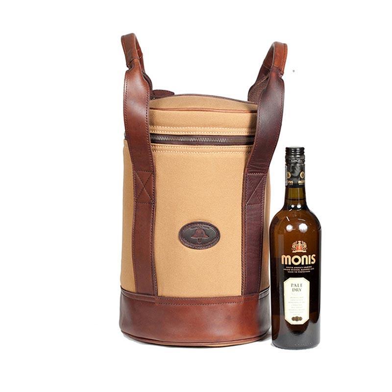 Melvill & Moon Djembe Wine Cooler (4 Bottles) | Khaki - KaryKase