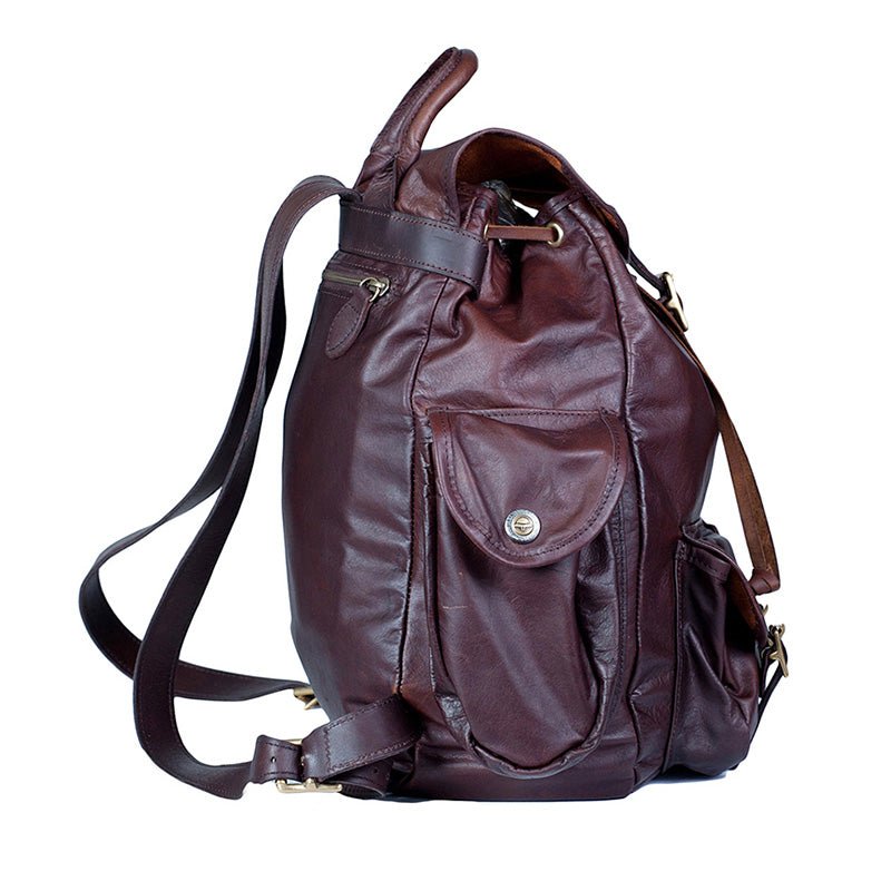 Melvill & Moon Leather Urban Rucksack | Brown - KaryKase