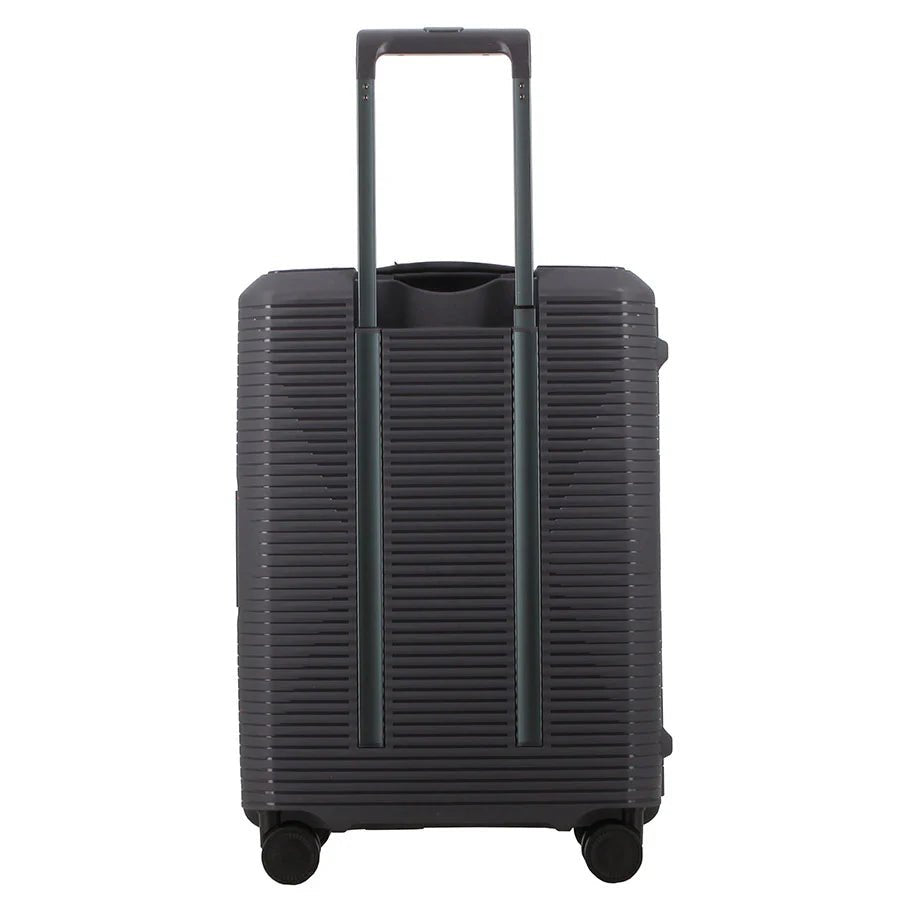Pierre Cardin Cannes 66cm Medium Clip Case Spinner | Charcoal - KaryKase