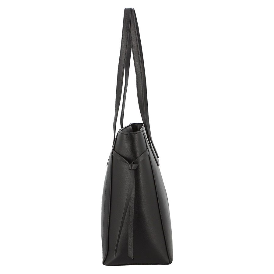 PIERRE CARDIN CHARLIE COLOURBLOCK TOTE | BLACK - KaryKase