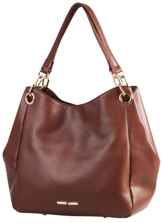 Pierre Cardin Nissa Slouch Handbag | Brown - KaryKase