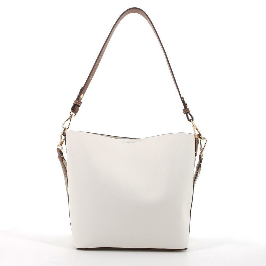 Pierre Cardin Stella Bucket Bag | White - KaryKase