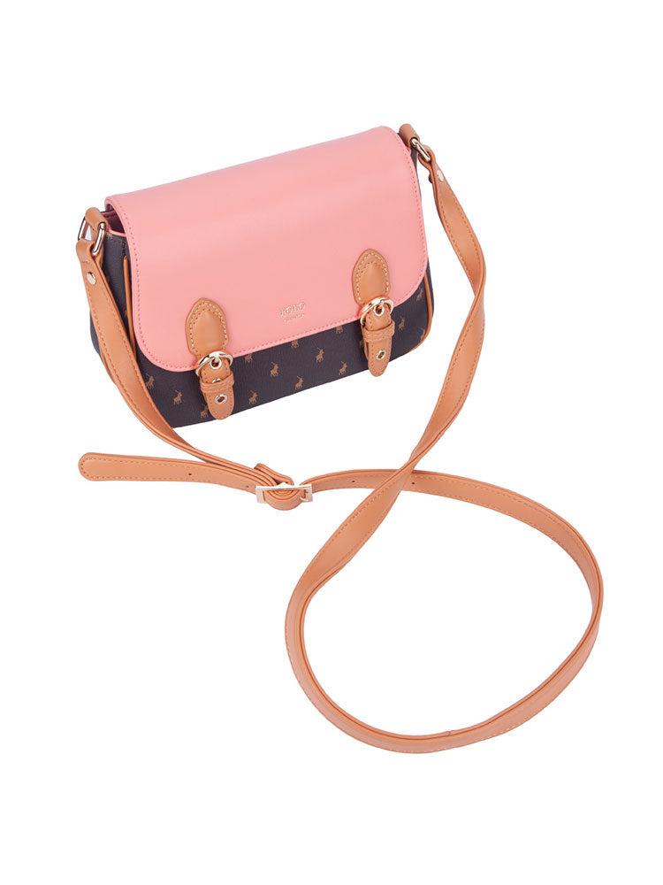 Polo Canterbury Messenger Sling Bag | Pink - KaryKase