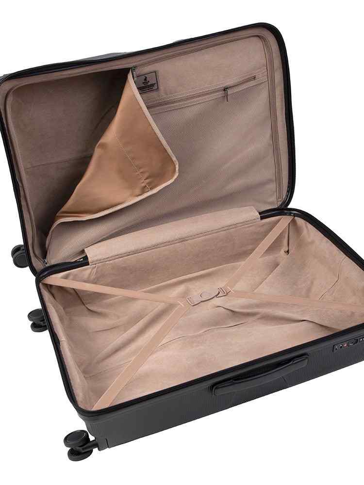 Polo Horizon Large 75cm Spinner Trolley Case | Metallic Black - KaryKase