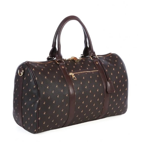 Polo Iconic Small Travel Duffel Bag | Brown - KaryKase