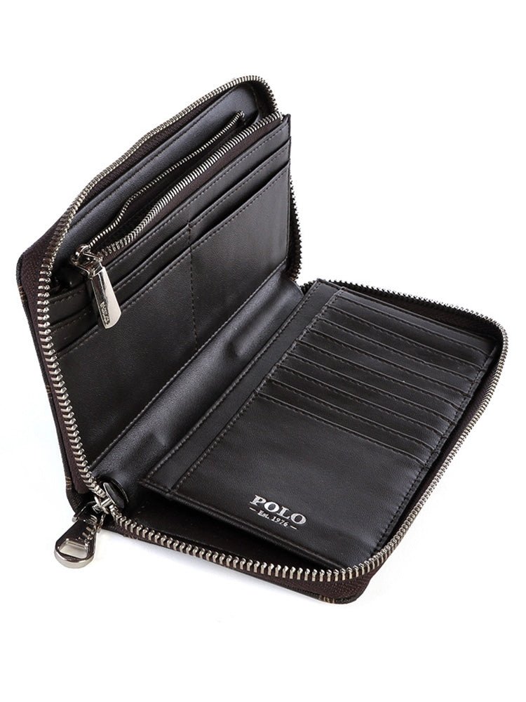 Polo Iconic Travel Travel Wallet | Brown - KaryKase