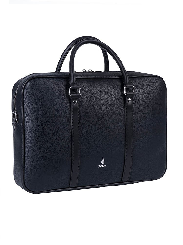 Polo Lyon Laptop Bag | Black - KaryKase