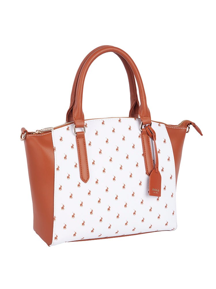 Polo New Iconic Small Shopper | White - KaryKase