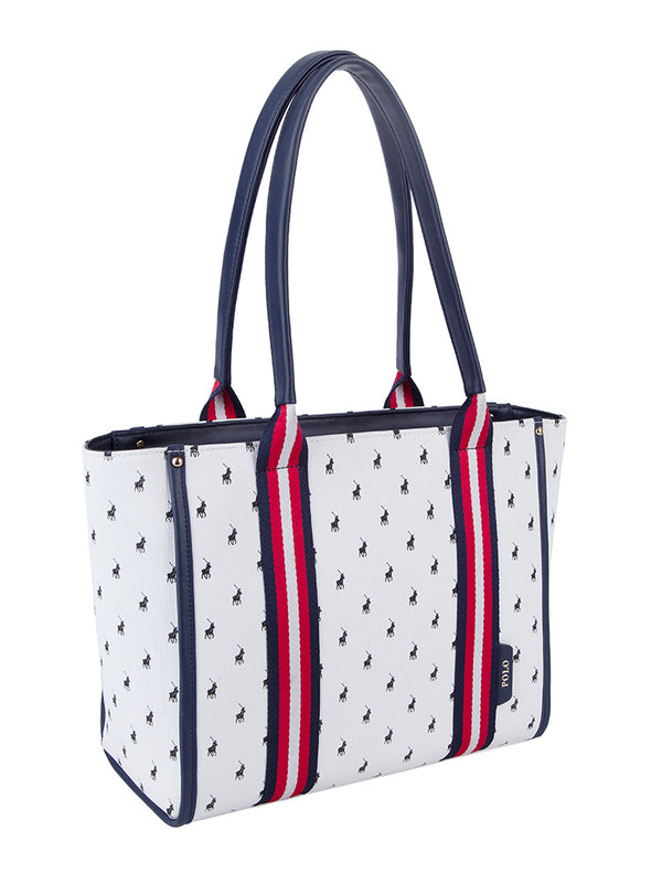 Polo Portofino Tote Handbag | Red - KaryKase