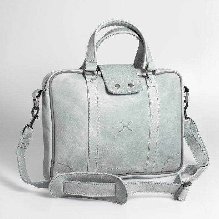 Thandana 15" Leather Laptop Bag - KaryKase