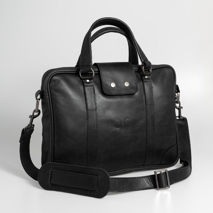 Thandana 15" Leather Laptop Bag - KaryKase