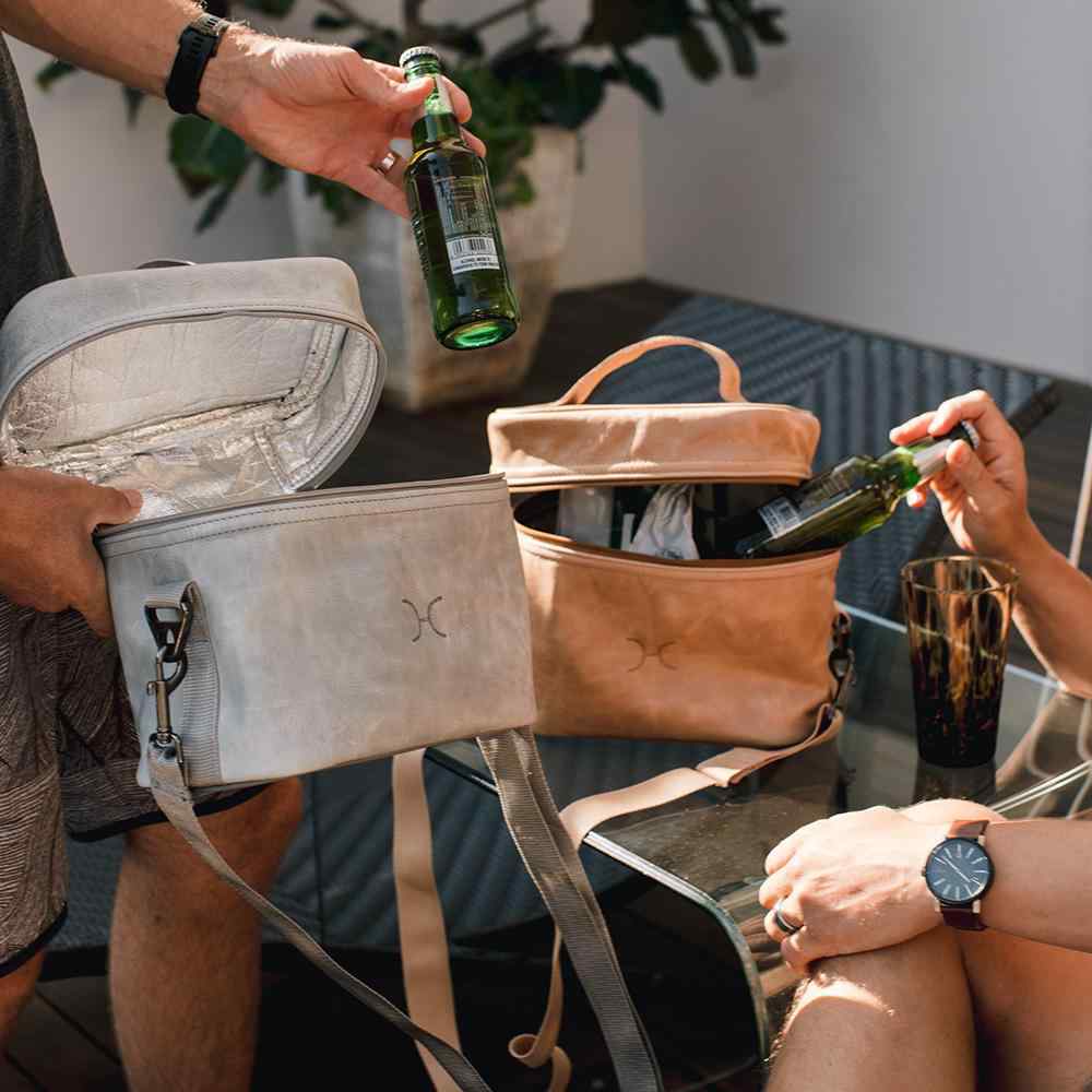 Thandana BrewSki Leather Cooler Bag - KaryKase