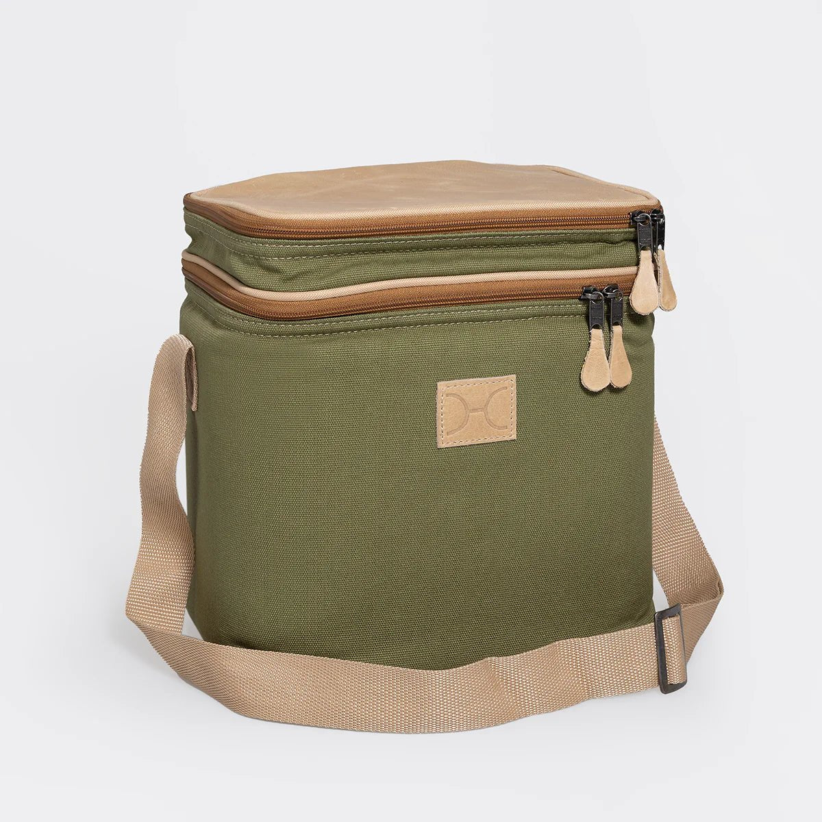 Thandana Canvas & Leather Big Lunch Box Cooler - KaryKase