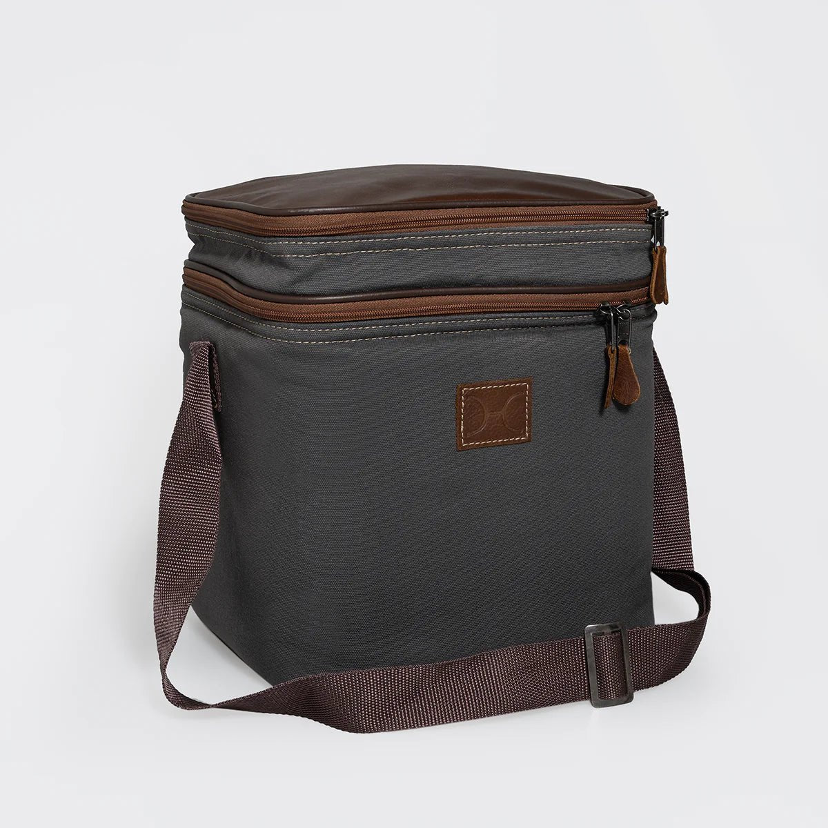 Thandana Canvas & Leather Big Lunch Box Cooler - KaryKase