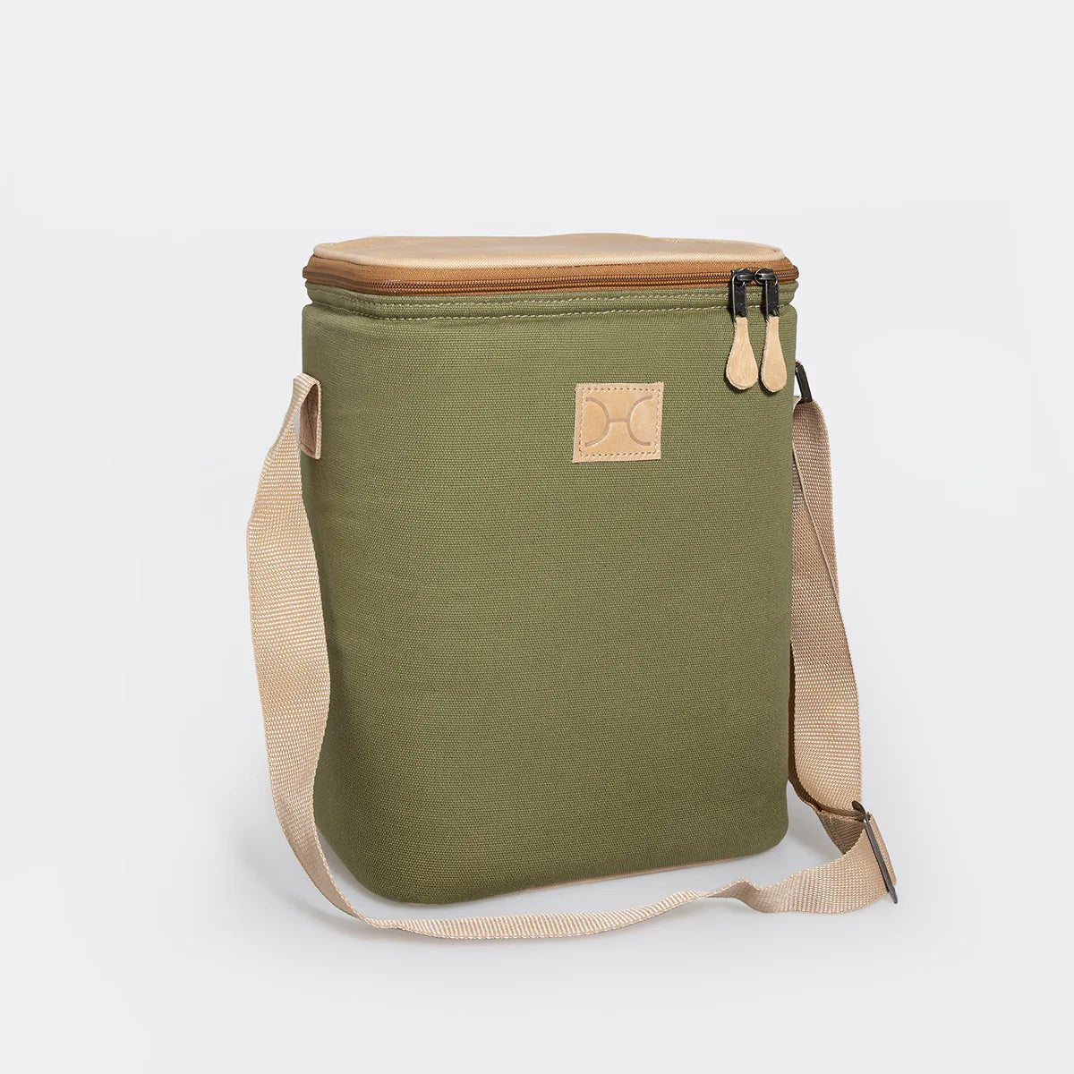 Thandana Canvas & Leather Long Tom Wine Cooler - KaryKase