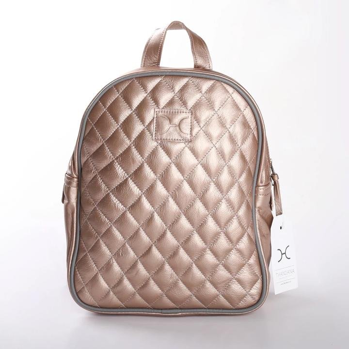 Thandana Jen Metallic Leather Backpack - KaryKase