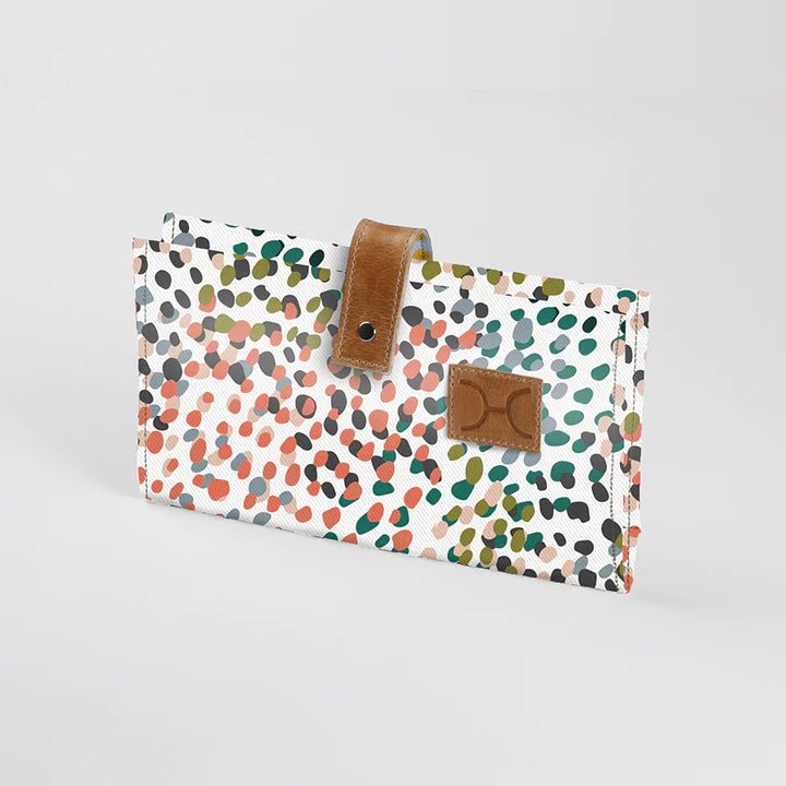 Thandana Laminated Fabric Baby Nappy Wallet - KaryKase