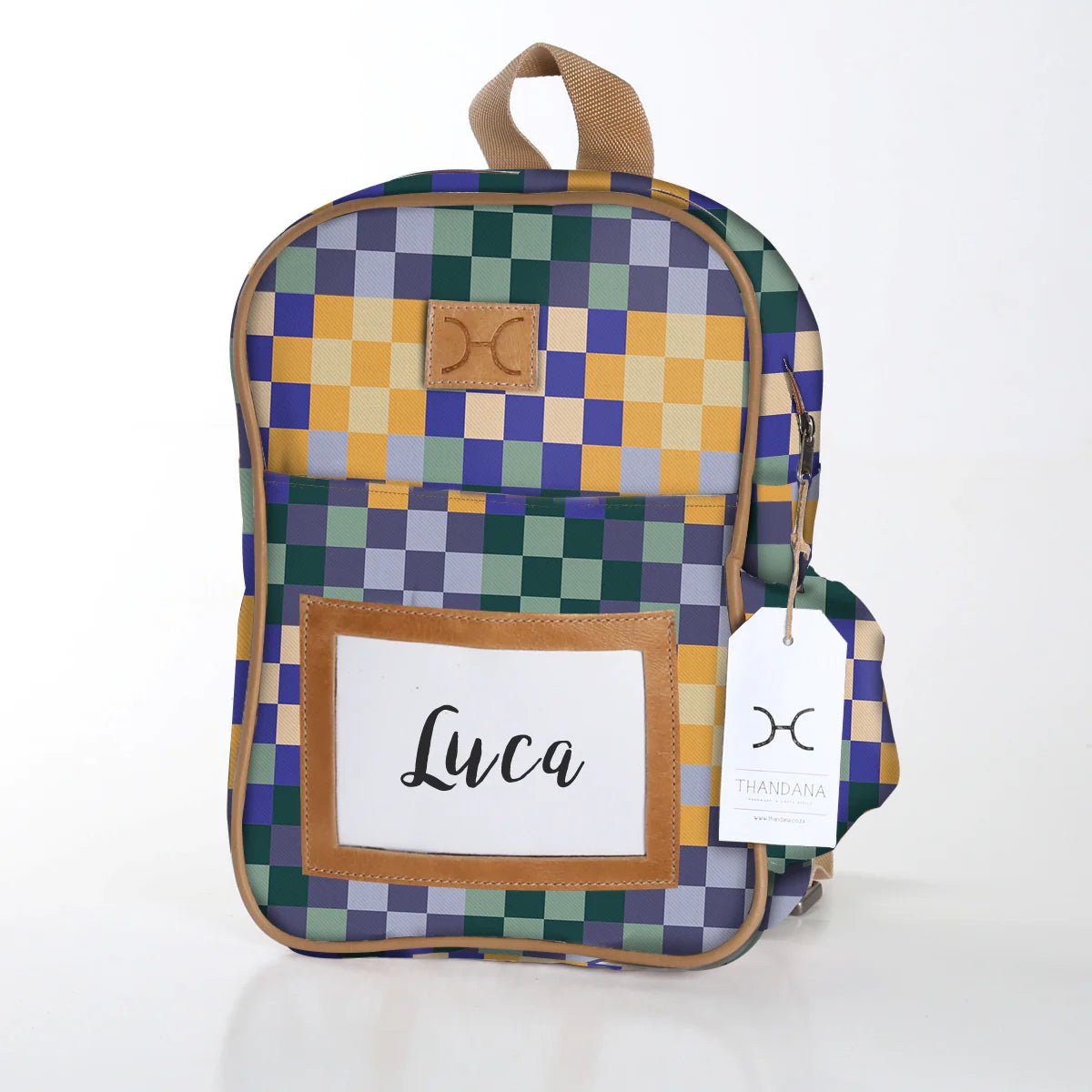 Thandana Laminated Fabric Kids Backpack - KaryKase