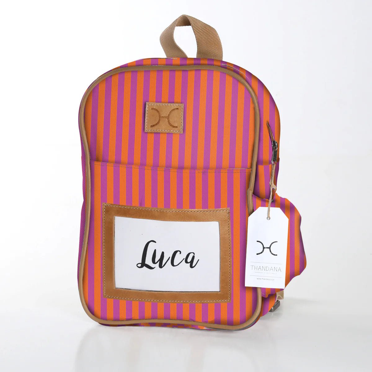 Thandana Laminated Fabric Kids Backpack - KaryKase